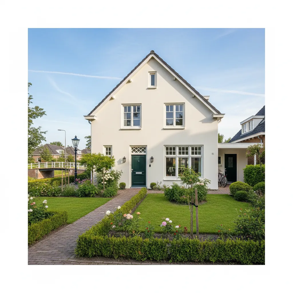 Buitenschilderwerk woning Houten