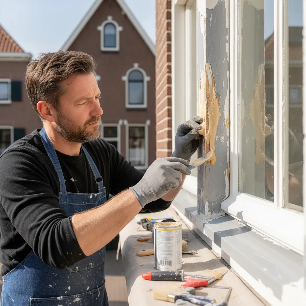 Houtrot herstel kozijnen